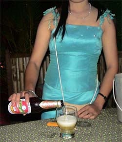 Photo of Archer beer bottle sold in Siem Reap