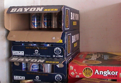 Photo of Bayon beers in Siem Reap